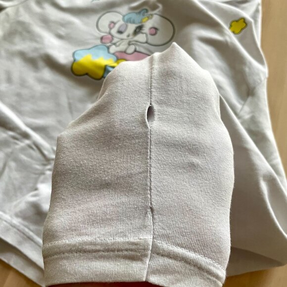 Teddy Fresh x Yurie Sekiya Women's Cute Kawaii Japanese Mock Neck Blouse Top - Picture 8 of 8